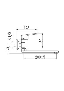 Смеситель для кухни Rav Slezak Colorado CO101.5/23BC белый